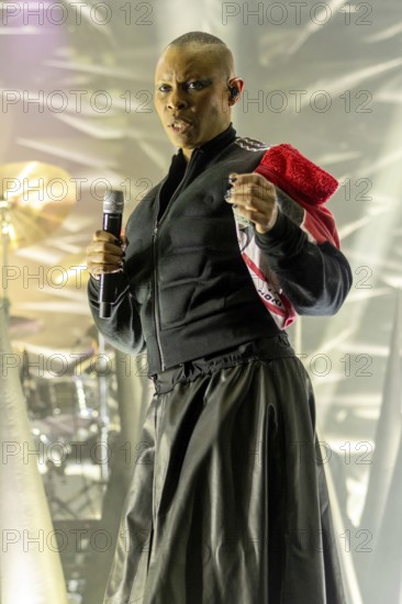 Deborah Anne Dyer aka Skin, singer of Skunk Anansie, live at the Columbiahalle in Berlin on 18/03/2025