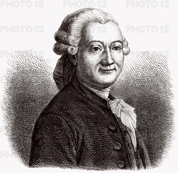 Pierre Poivre, 1719-1786, französischer Gartenbauingenieur und Missionar in China und Cochinchina