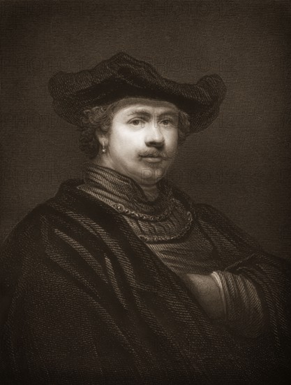 Rembrandt Harmenszoon van Rijn, 1606 - 1669, a Dutch painter of the Baroque, Rembrandt Harmenszoon van Rijn, 1606 - 1669, ein niederländischer Maler des Barock