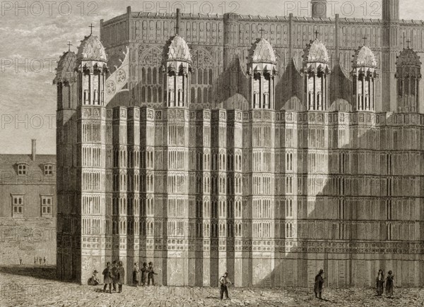 The Henry VII Lady Chapel, Westminster Abbey, London, England, Great Britain