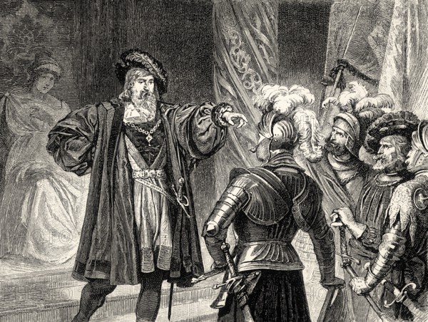 Helen and Faust, third act, Faust II, Johann Wolfgang von Goethe