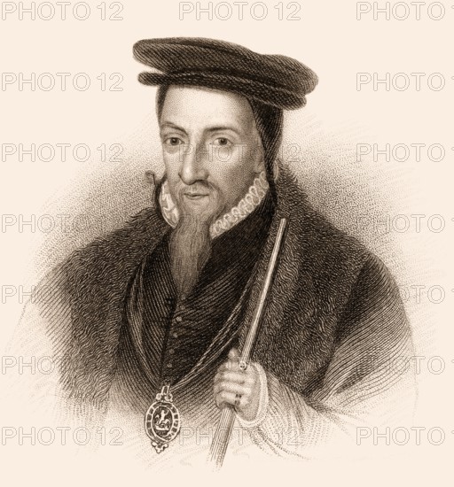 William Paulet, 1. Marquess of Winchester, ca. 1483/1485-1572, englischer Staatssekretär und Staatsmann