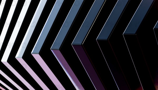 A stunning 3D render showcasing geometric shapes with a combination of metallic and crystal surfaces The sleek, modern design creates a futuristic and elegant vibe