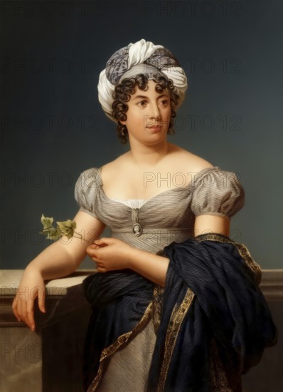 Baroness Anne Louise Germaine de Stael-Holstein also known as Madame de Stael, 1766 - 1817, a French writer