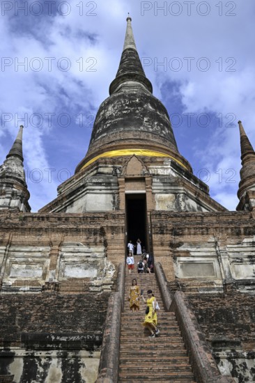 Wat Yai Chai Mongkhon, Buddhist temple, Ayutthaya, Ayutthaya Province, Thailand