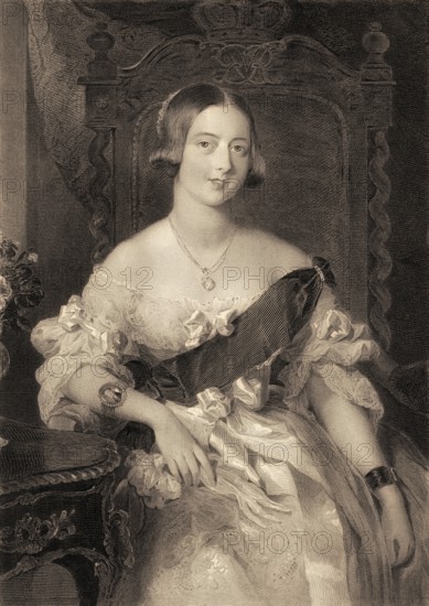Queen Victoria or Alexandrina Victoria, 1819, 1901, Queen of the United Kingdom of Great Britain and Ireland, Empress of India
