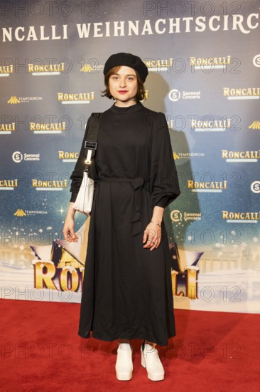 Lena Urzendowsky at the premiere of the 20th Original Roncalli Christmas Circus in Berlin's Tempodrom on 20 December 2024