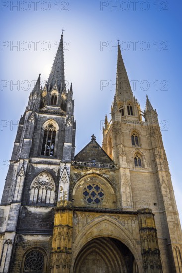 Cathedrale Sainte-Marie in Bayonne, Basque Country, Southwest France