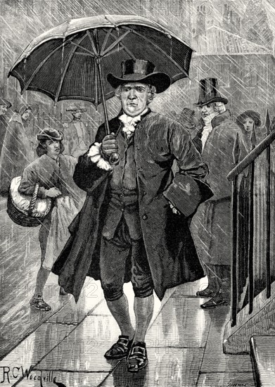 Jonas Hanway, 1712 – 1786, an English philanthropist and traveller