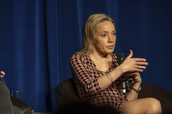 Series of talks organised by the writers' association PEN on the subject of IST DAS NOCH / SCHON MEIN LAND? in Ludwigshafen am Rhein***Kristina Schröder (former Federal Minister for Family Affairs, CDU)