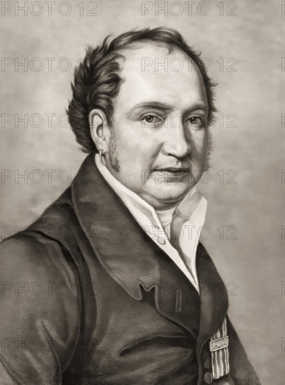 Maximilian I Joseph or Max Joseph, 1756 - 1825, King of Bavaria, Count Palatine of the Rhine, Duke of Juelich and Berg and Elector of the Holy Roman Empire, digitally edited