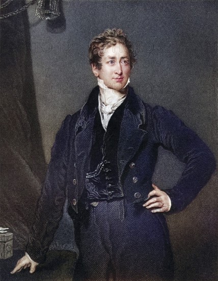 Sir Robert Peel 2nd Baronet 1788 to 1850 English Prime Minister 1834-35 and 1841-46 Founder of the Conservative Party, Historical, digitally restored reproduction from a 19th century original, Record date not stated