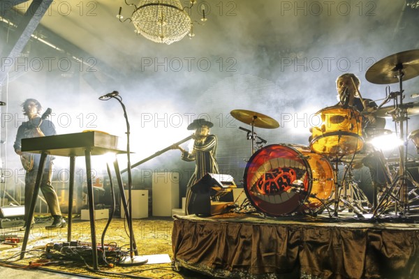 The band Cari Cari live at the Orange Blossom Special Festival, Beverungen, Germany