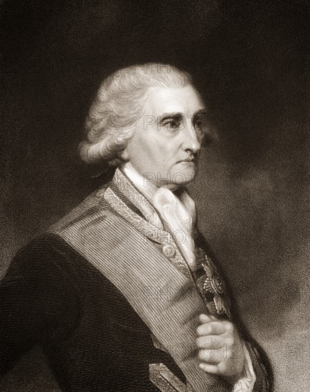 George Brydges Rodney, 1st Baron Rodney, 1718-1792, a British naval officer