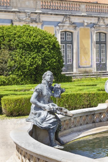 Queluz National Palace garden, Queluz, Lisbon, Portugal