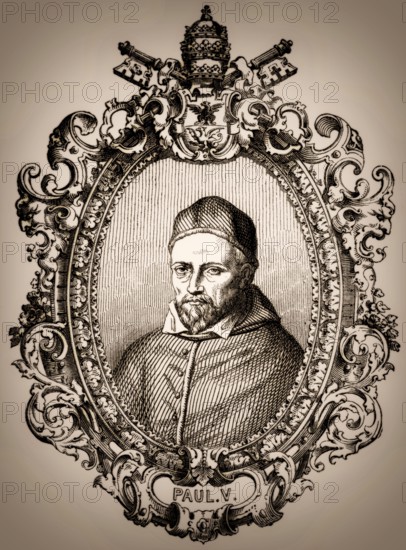 Pope Paul V, 17 September 1550 – 28 January 1621, was Pope from 16 May 1605 to his death
