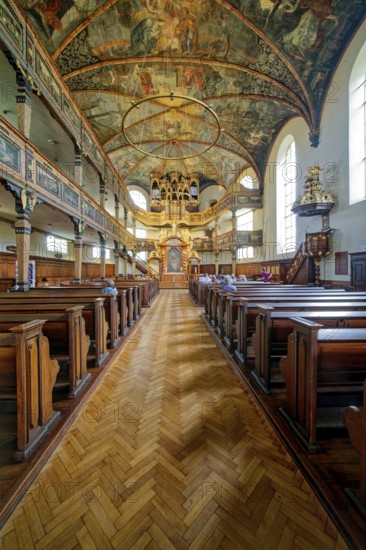 Holy Trinity Church on the Geschirrplätzel, interior view, Speyer, Rhineland-Palatinate, Germany