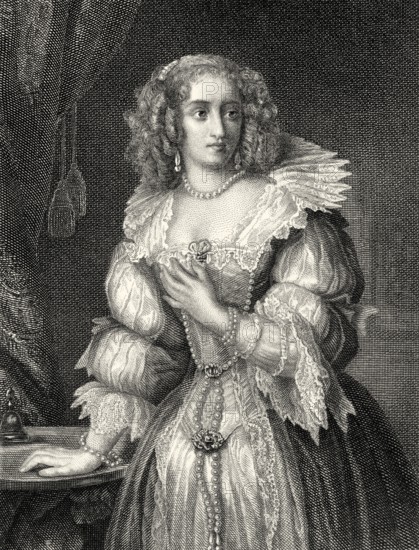 Thekla, Princess of Friedland, character from the drama Wallenstein by Friedrich Schiller, 1759 - 1805