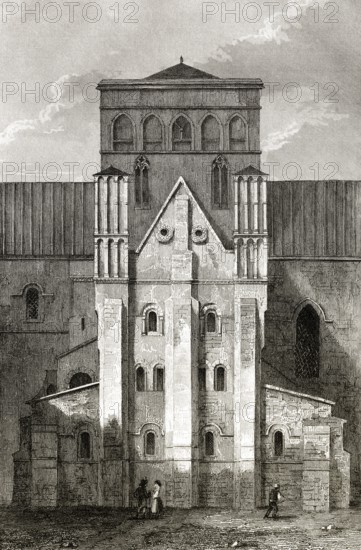 Das Hospital of St Cross and Almshouse of Noble Poverty, ein mittelalterliches Armenhaus in Winchester, Hampshire, England, UK, 18.