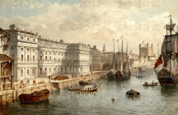 The Old Custom House as designed by Thomas Ripley, London, United Kingdom, 18th century