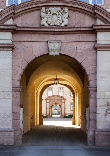 Imperial Abbey of Corvey, UNESCO World Heritage Site, Höxter, North Rhine-Westphalia, Germany