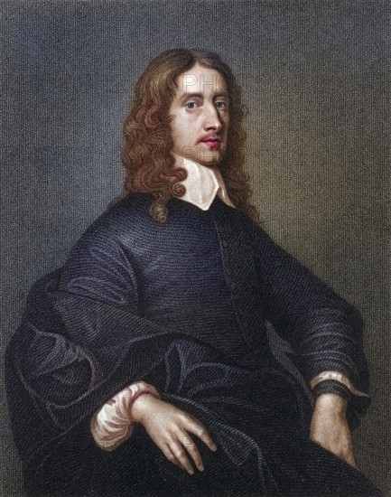 John Selden (1584-1654) English jurist, historian and classical scholar, born in Salvington near Worthing, Sussex. Copper engraving after the portrait by Mytens, digitally restored reproduction from a 19th century original, record date not stated