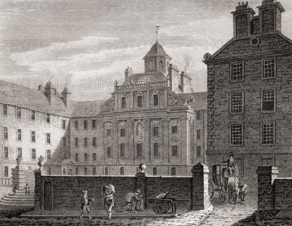 Royal Infirmary, Edinburgh, Scotland, 19th century, Views in Edinburgh by J. & H. S. Storer