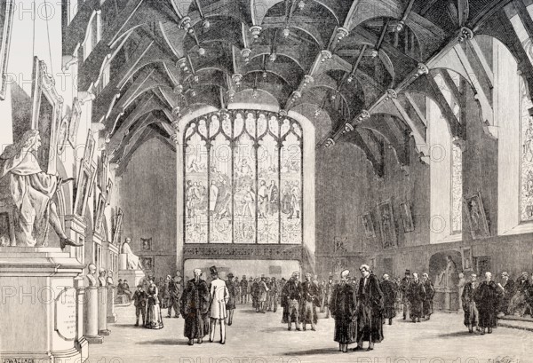 Great Parliament Hall, Old Parliament House, Scotland, 19th century
