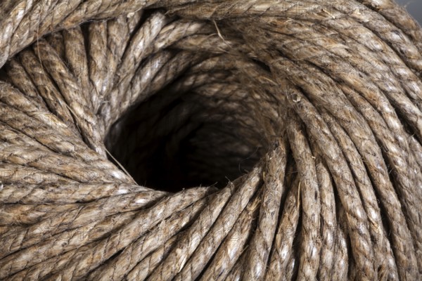 Package cord rolled up