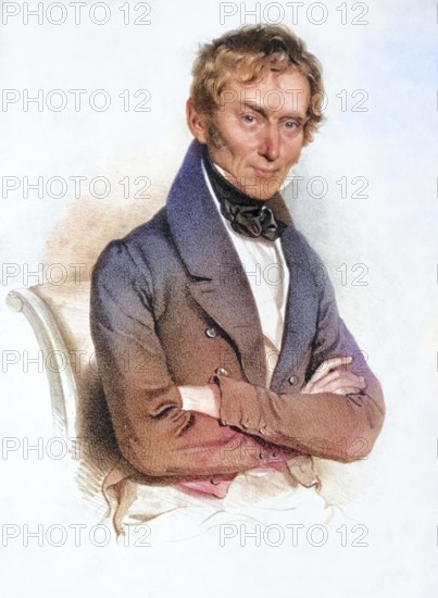Josef von Winiwarter (1780-1848), Jurist, Historical, digitally restored reproduction from a 19th century original, Record date not stated