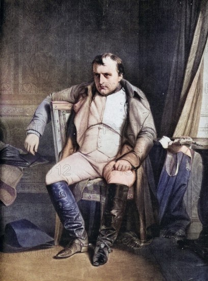 Napoleon Bonaparte, 1769-1821, Historical, digitally restored reproduction from a 19th century original, Record date not stated