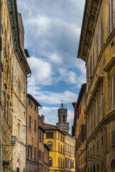 Old town, centre, historical, travel, tourism, Siena, Tuscany, Italy