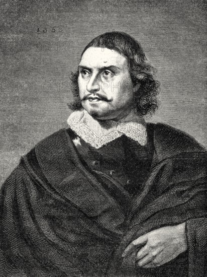Oliver Cromwell, 1599-1658, Lord Protector of England, Scotland and Ireland, commander of the parliamentary army