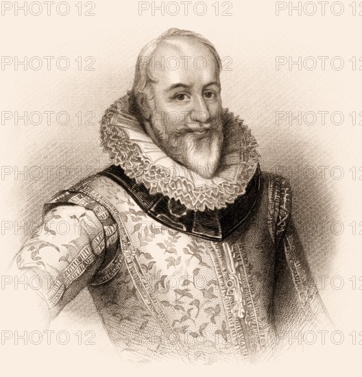 Sir George Carew, 1. Earl of Totnes, 1555-1629, englischer Adliger, Präsident von Munster