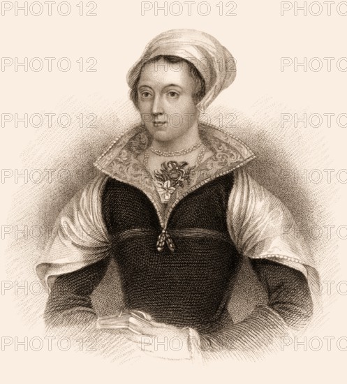Lady Jane Grey, 1536 - 1554, kurzzeitig Königin von England, Spitzname: Nine Days Queen oder Königin der dreizehn Tage