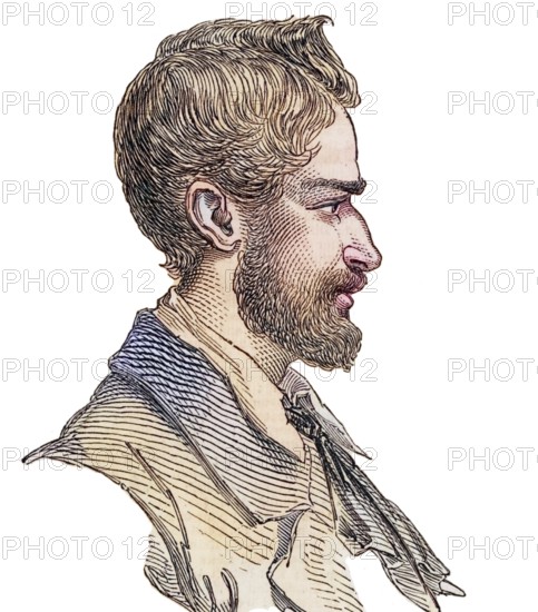 Frederich Wilhelm Ludwig Leichhardt (1813-1848?) Prussian (German) explorer and naturalist, in 1848 he began a journey across Australia from east to west, starting from Moreton Bay. He disappeared and no trace of him was ever found, The Illustrated London News (London, 1846), Historical, digitally restored reproduction from a 19th century original, Record date not stated