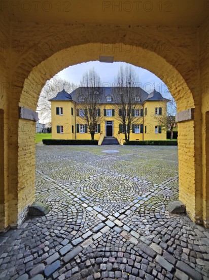 Haus Katz, Jüchen, Rhein-Kreis Neuss, Lower Rhine, North Rhine-Westphalia, Germany