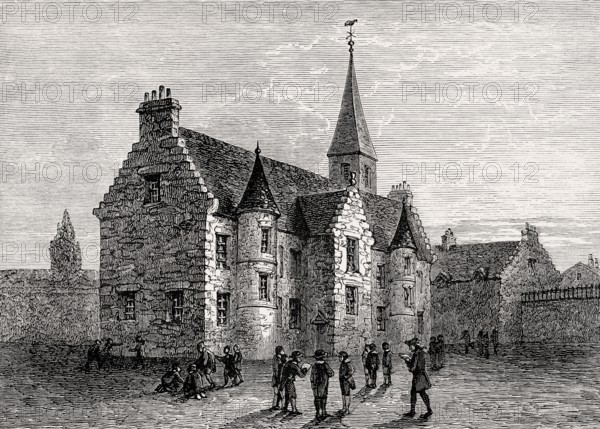 High School at Blackfriars Monastery, 1578, Edinburgh, Scotland, United Kingdom