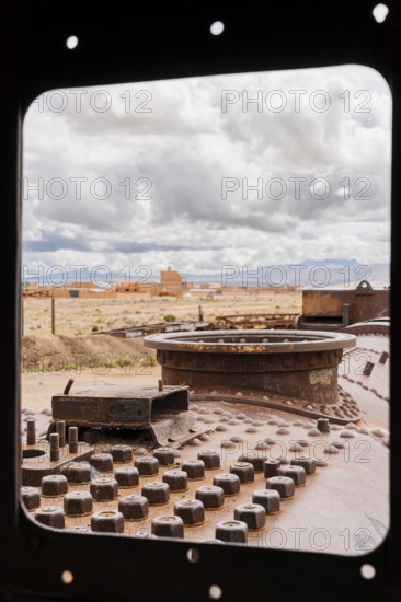 Uyuni Railway Cemetery, Uyuni, Bolivia
