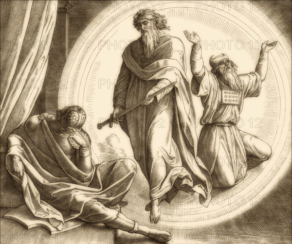 Vision of Judas Maccabee, by Julius Schnorr von Carolsfeld