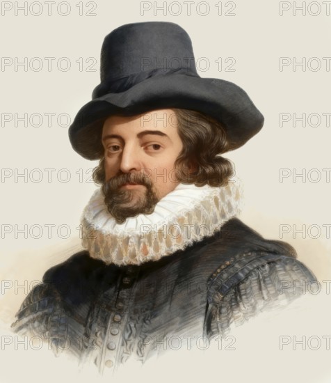 Francis Bacon or Baron Baco of Verulam, 1561 - 1626, an English philosopher, statesman and scientist