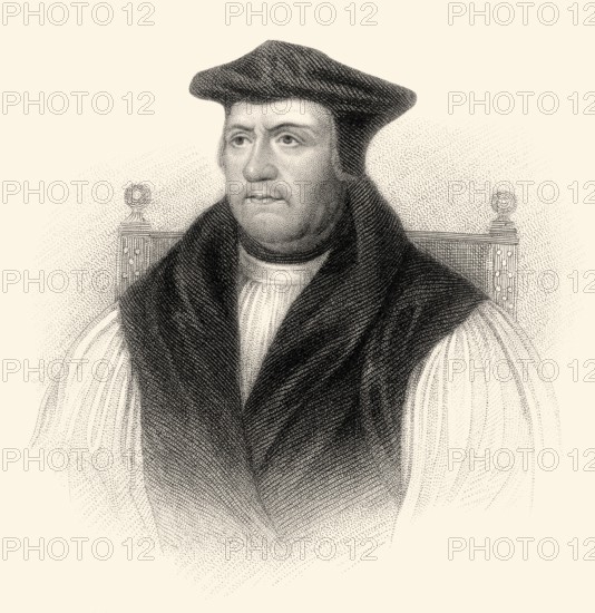 Matthew Parker, 1504-1575, Erzbischof von Canterbury, eine bedeutende Persönlichkeit der englischen Reformation