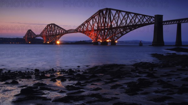 Scotland, Firth of Forth Bridge, Edinburgh