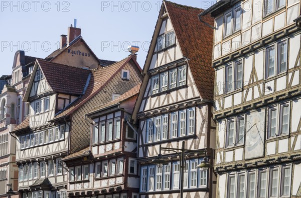 View of Hannoversch Münden, Lower Saxony, Germany
