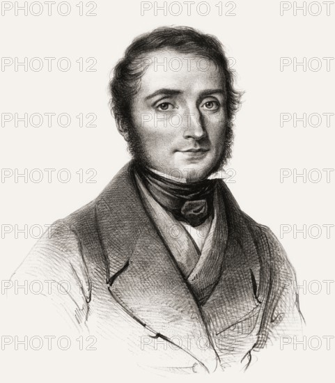 Justus Freiherr von Liebig, 1803 – 1873, German chemist and scientist, digitally edited