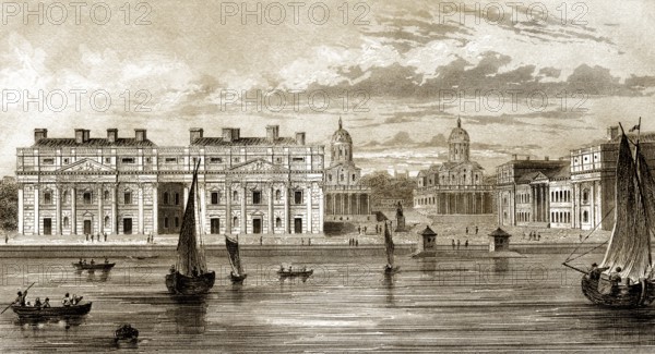 Greenwich Park, Greenwich, London, England, 18. Jahrhundert