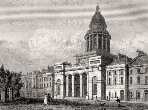 St George's Church, Edinburgh, Scotland, 19th century, Views in Edinburgh by J. & H. S. Storer