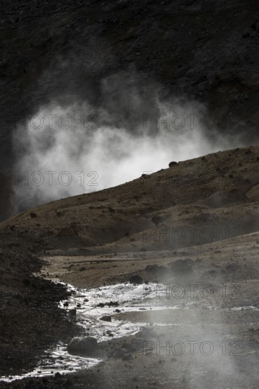 Seltún geothermal area near Krýsuvík or Krísuvík, Reykjanes Peninsula, Iceland