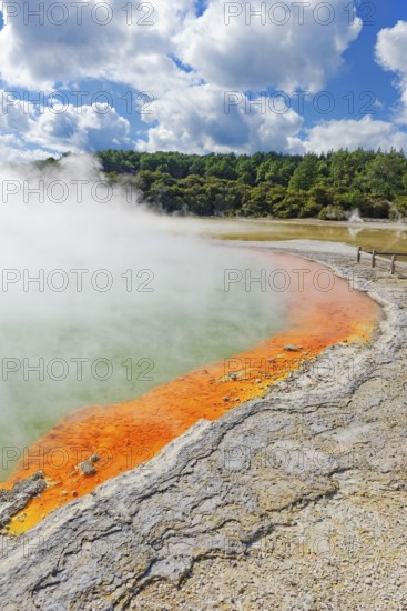 Champagne pool, Waiotapu Thermal Park, Waiotapu, Rotorua, Bay of Plenty, North Island, New Zealand