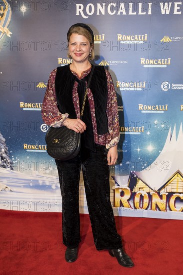 Jördis Triebel at the premiere of the 20th Original Roncalli Christmas Circus in Berlin's Tempodrom on 20 December 2024